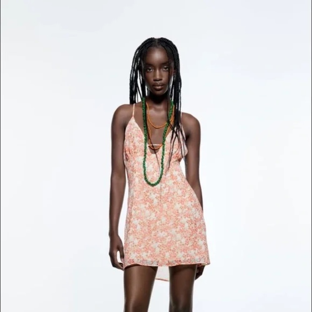 Zara Floral Mini Dress